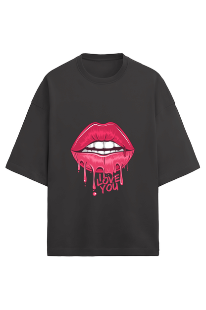 HEY LOVE OVERSIZE UNISEX T-SHIRT