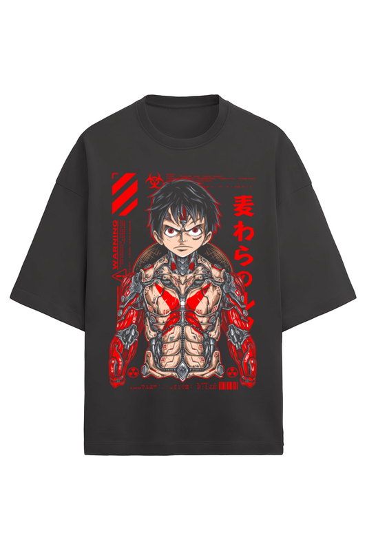 OVERSIZED T-SHIRT FEATURING LUFFY