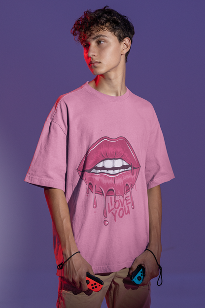 HEY LOVE OVERSIZE UNISEX T-SHIRT