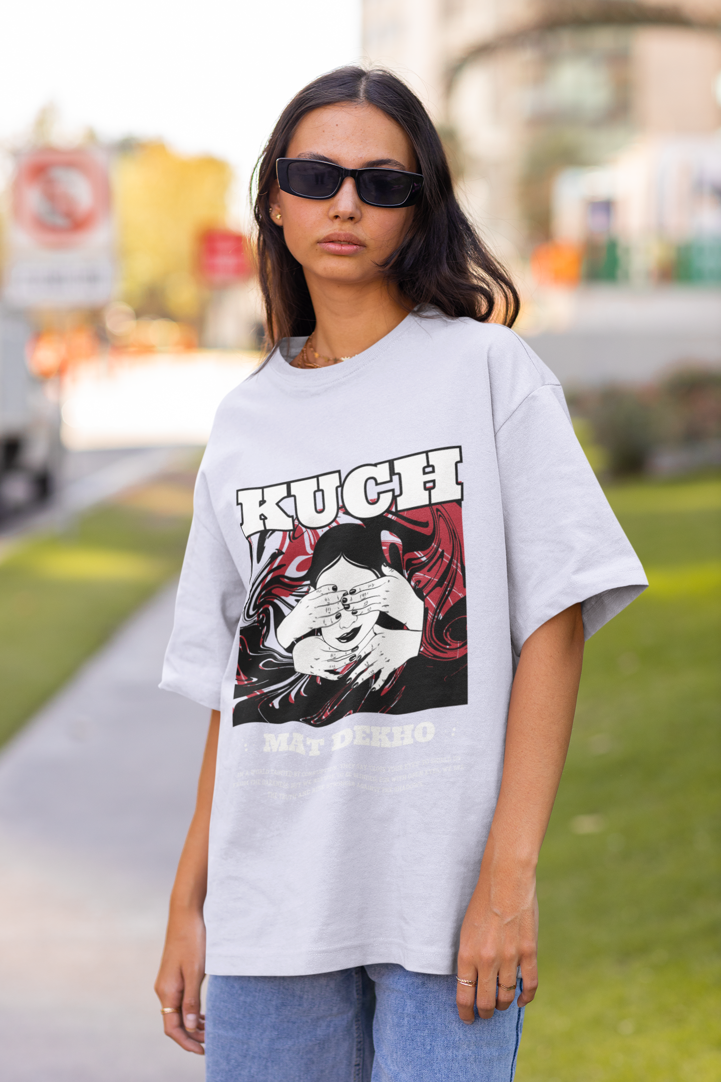CLOSED VISION OVERSIZED T-SHIRT