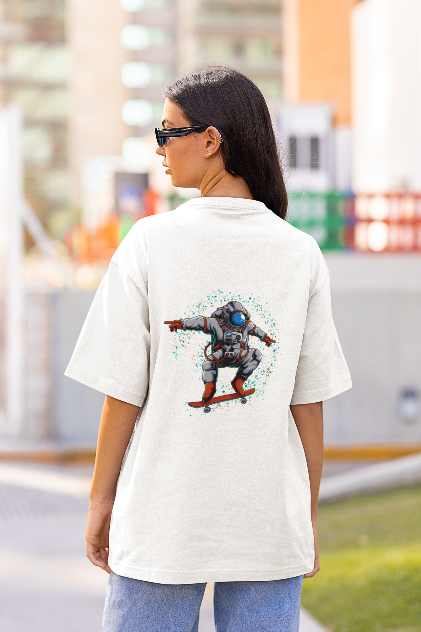 HIGH ASTRONAUT UNISEX OVERSIZE T-SHIRT