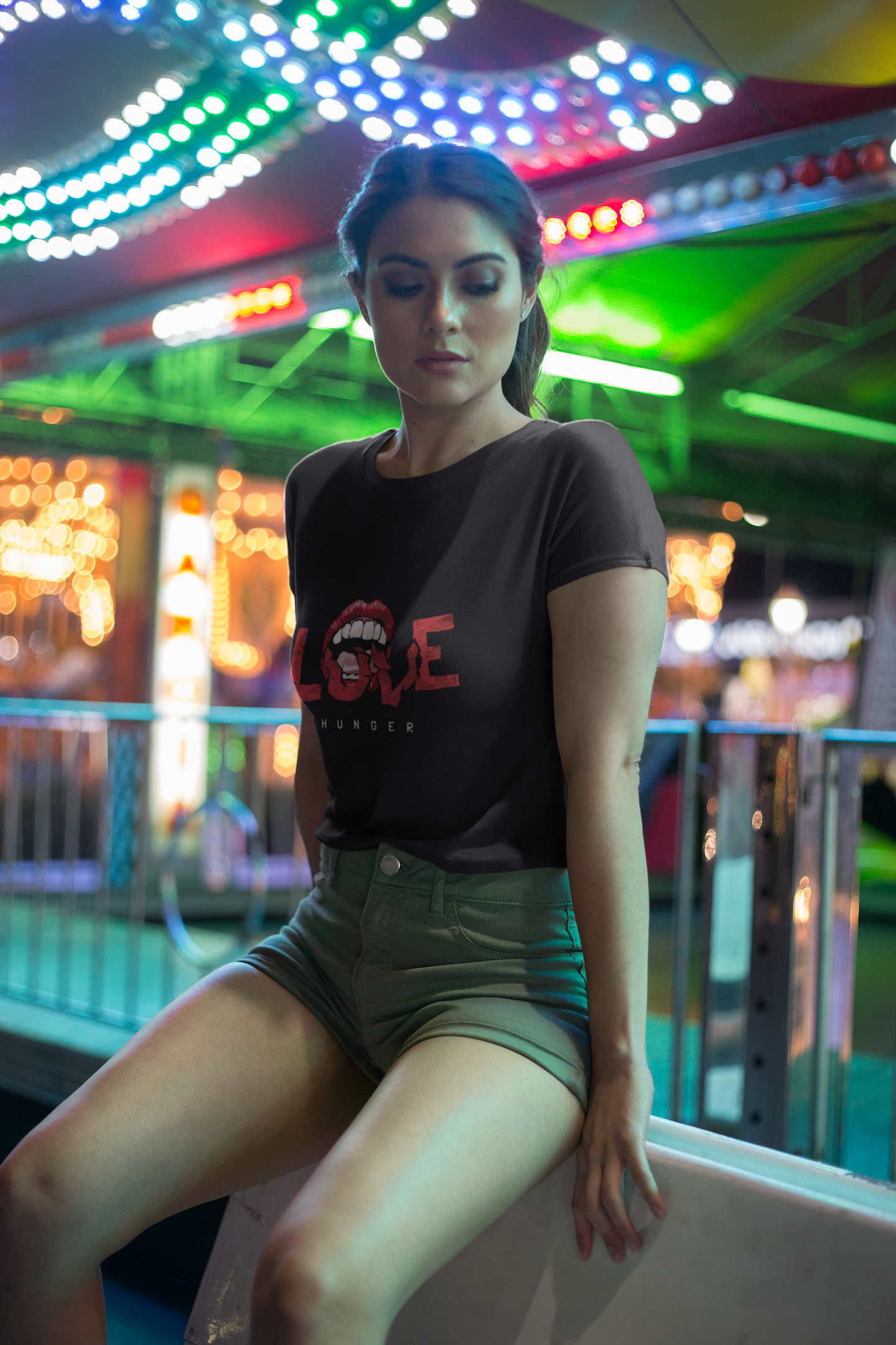 HUNGRY FOR LOVE CROPTOP