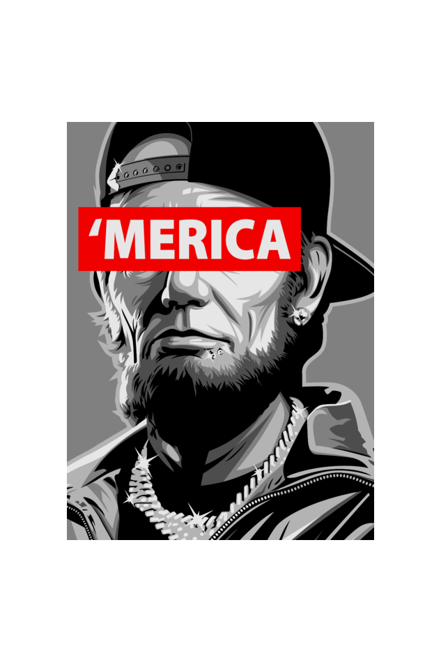 LINCOLN MERICA UNISEX OVERSIZE T-SHIRT