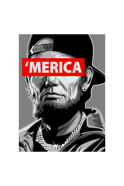 LINCOLN MERICA UNISEX OVERSIZE T-SHIRT